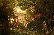 Sir Joshua Reynolds ralph howard,s escapade oil painting artist